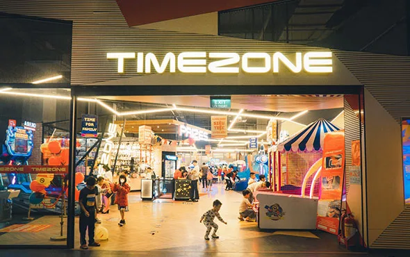 Cùng với hơn 200 trung tâm trên thế giới hiện nay, Timezone đang là một trong những thương hiệu Giải trí Quốc tế đi đầu về áp dụng công nghệ tại nhiều quốc gia như: Australia, Singapore, Indonesia, New Zealand, Ấn Độ, Philippines dành cho các gia đình và giới trẻ, mang đến sự trải nghiệm tuyệt đối…